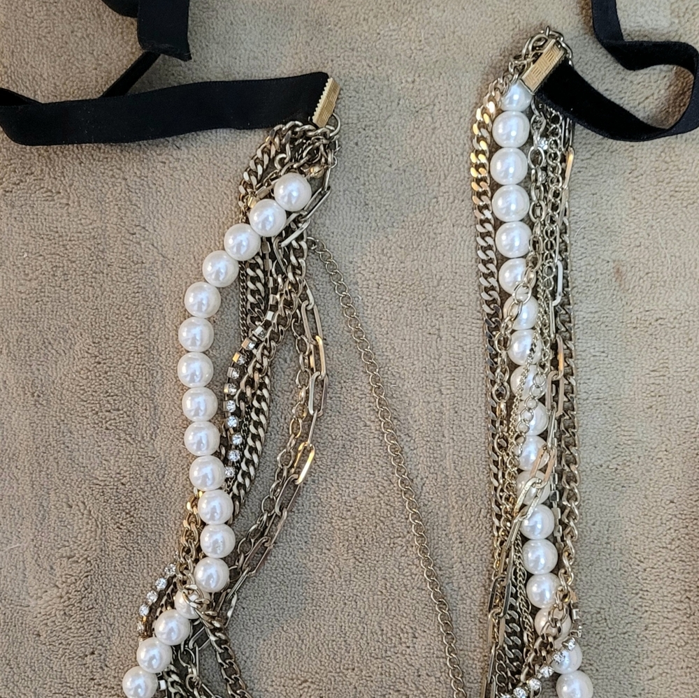 Aldo multi layered necklace